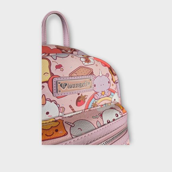 Loungefly x Smoko Sweet Treats Mini Backpack Pink Elodie Nari 10x11 main image 6